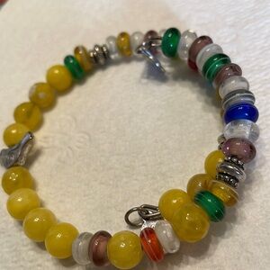Colorful wrap bracelet